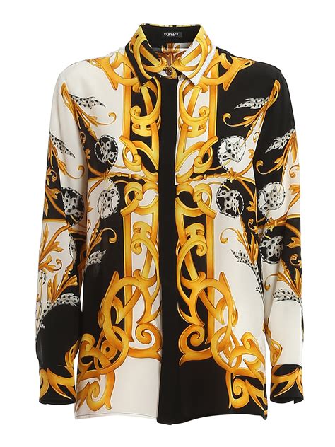 camicie versace|authentic Versace shirts.